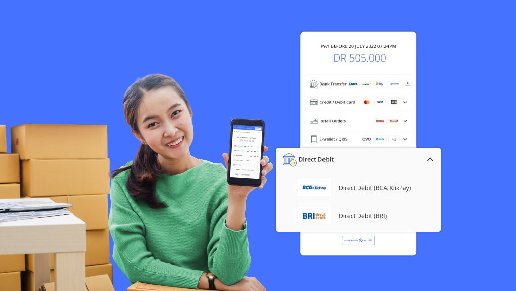 metode pembayaran paling populer di Indonesia direct debit