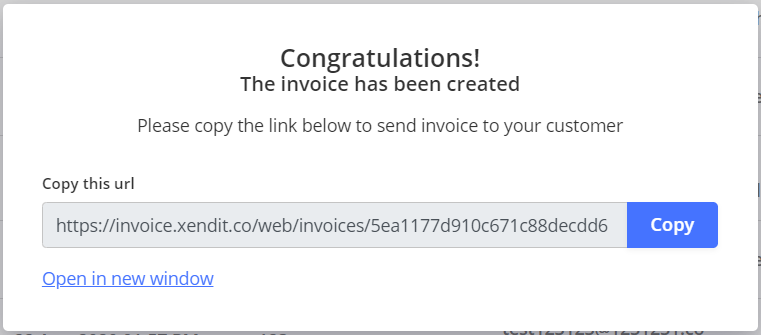 invoice link