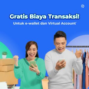 Gratis biaya transaksi virtual account dan e-wallet dari Xendit